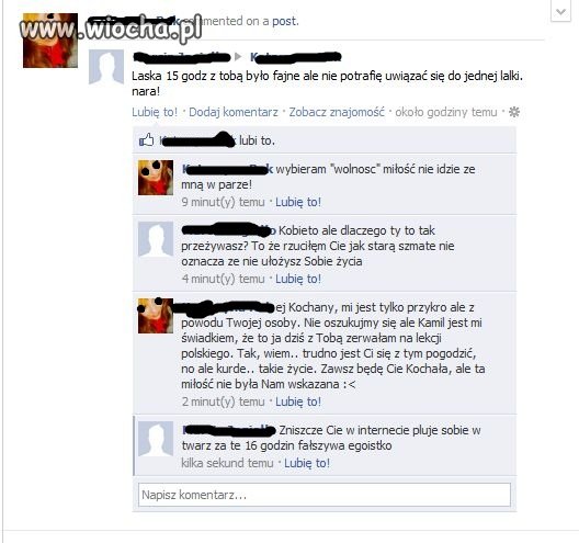 Rozstanie na Facebooku