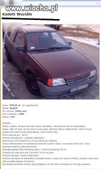 Pełna szczerość ...