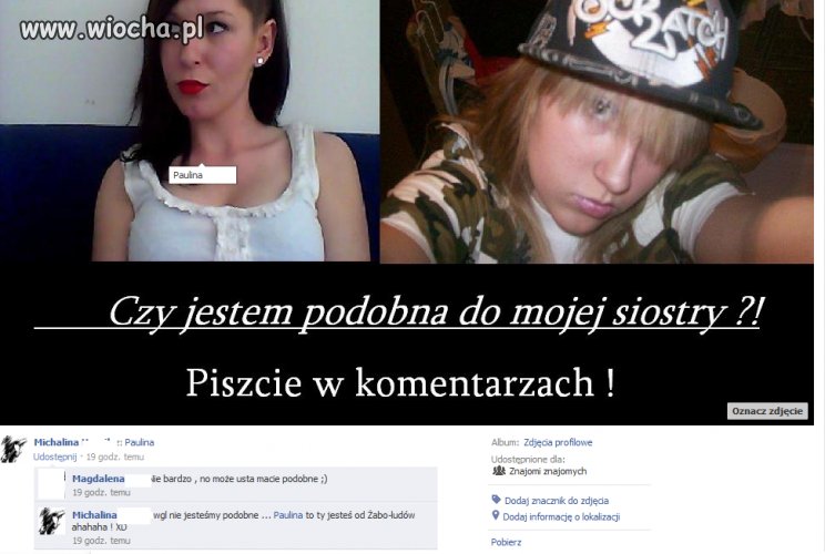 Tak wielkie podobieństwo...