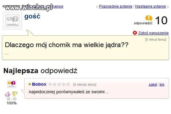 O to jest pytanie
