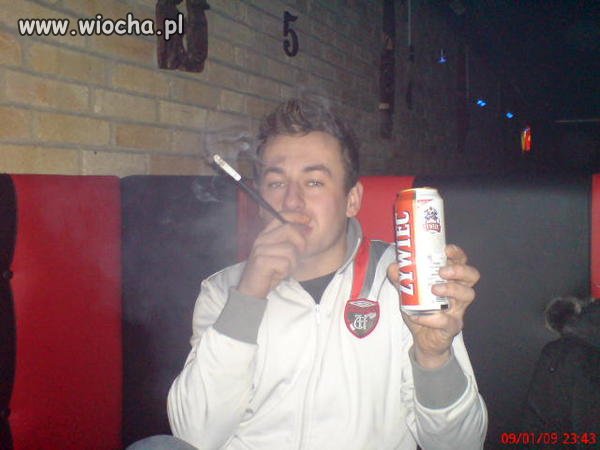 Lans: Zywiec i clasic w długopisie.