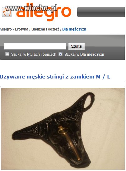 Używane majteczki
