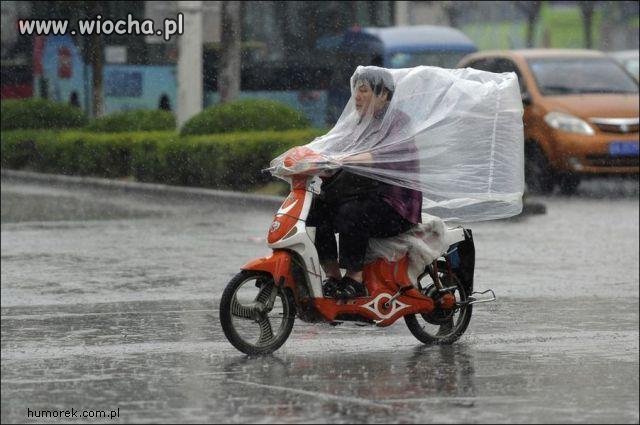 Nowoczesny parasol motocyklowy