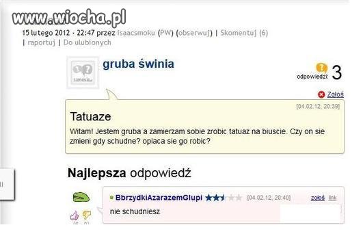 Nie schudniesz ...