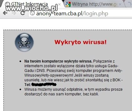 Dostawca mojego internetu...