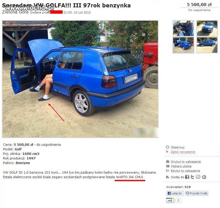 Jedyny taki Golf warto jak...
