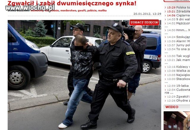 Zgwałcił i zabił dwumiesięcznego synka.