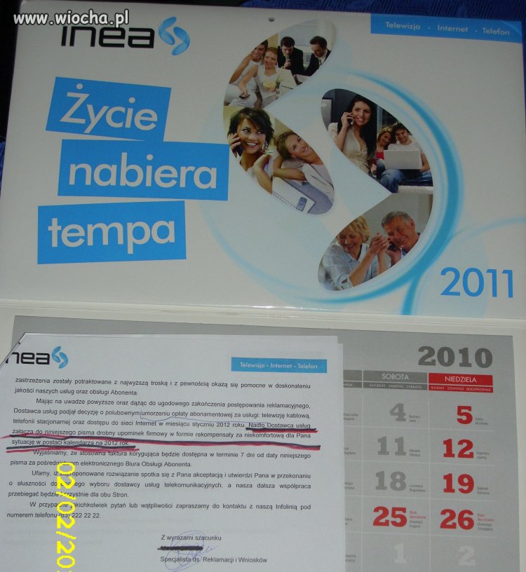 W RAMACH PRZEPROSIN KALENDARZ NA 2012