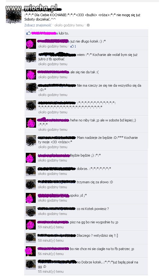Takie rozmowy n fejsie to wiocha 