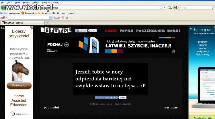 Kolejny dowód