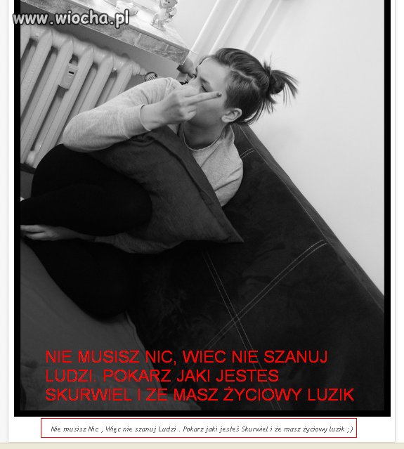 Wkurzona małolata