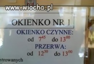 No tak...