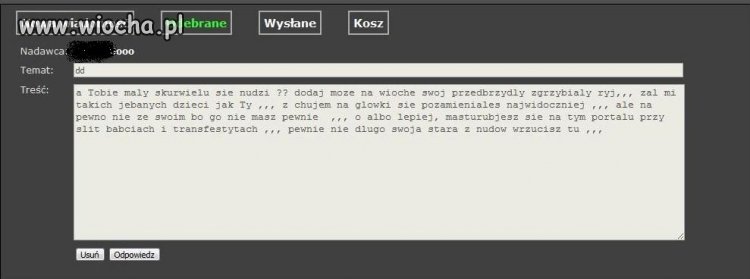 No cóż najwidoczniej kolega ma kompleksy