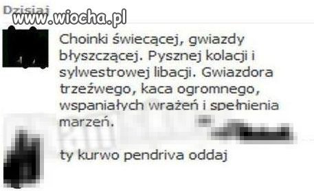 Życzenia i ciekawe podziękowanie 