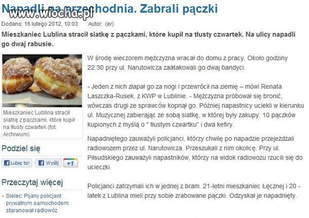 Złodziej pączków !