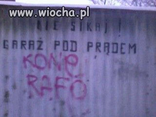 Nie sikaj! Garaż pod prądem