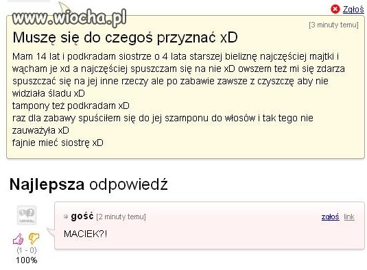 Wszystko wszystkim, ale...