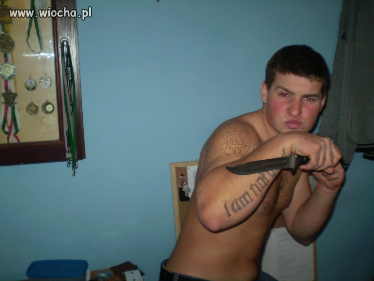 Młody  Rambo!!!