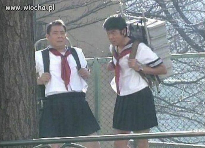 A w Japonii...
