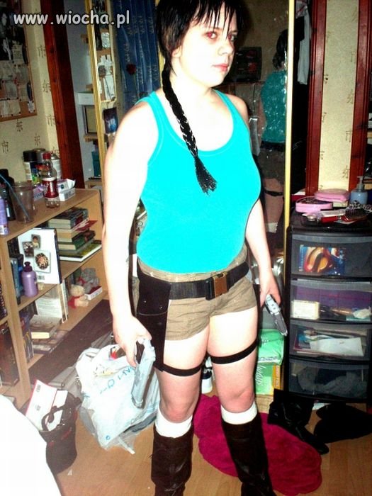 Może i każda chciałby być jak Lara Croft