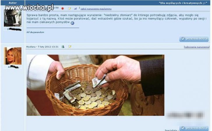 Niedzielny złomiarz 