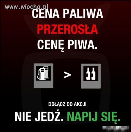 Nie jedź, Napij się