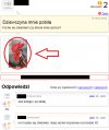 Dziewczyna go pobiła.