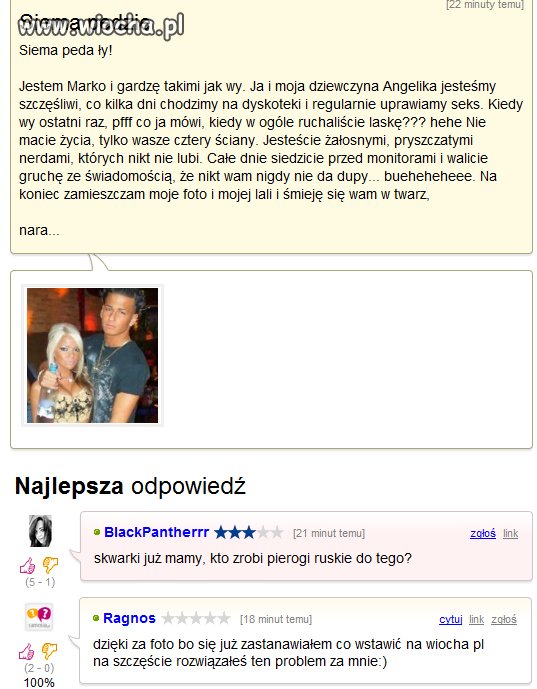Oni mają tylko siebie