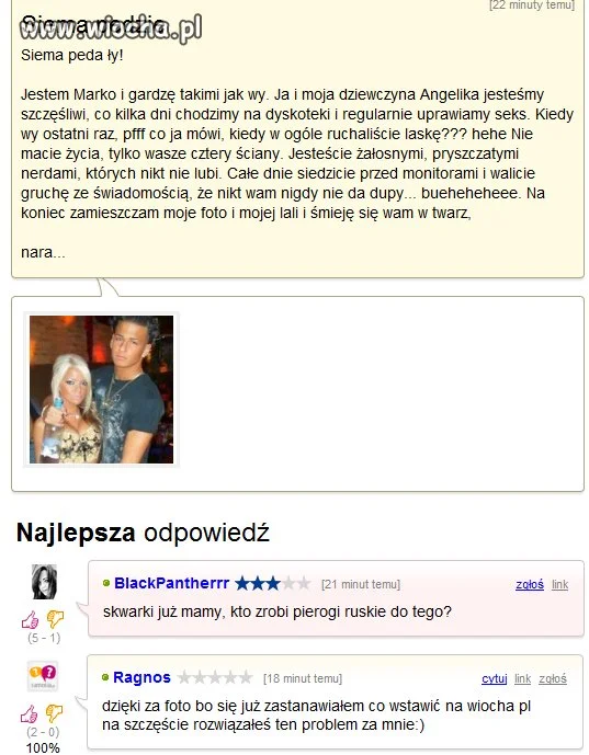 Oni mają tylko siebie