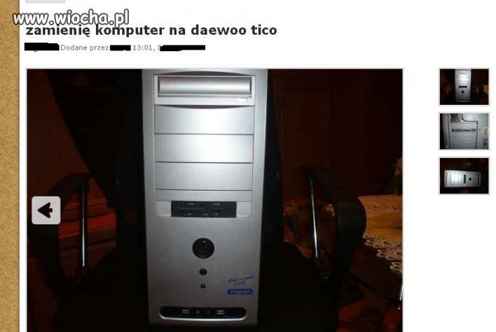 Zamienie komputer