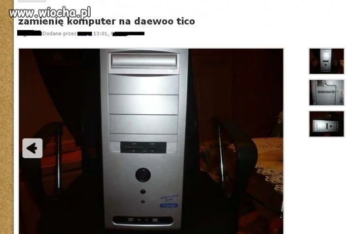 Zamienie komputer