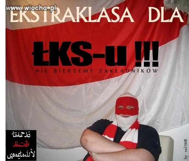 Bójcie się Łks w Ekstraklasie 