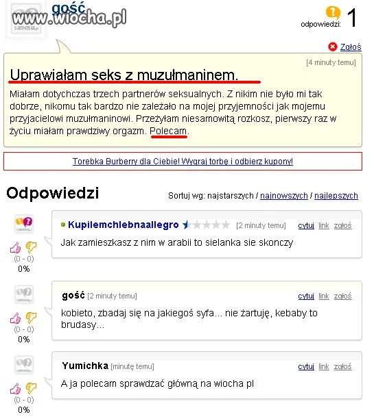 Co to jest za pytanie?