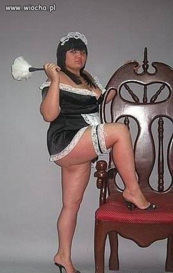 Sexy pokojówka.