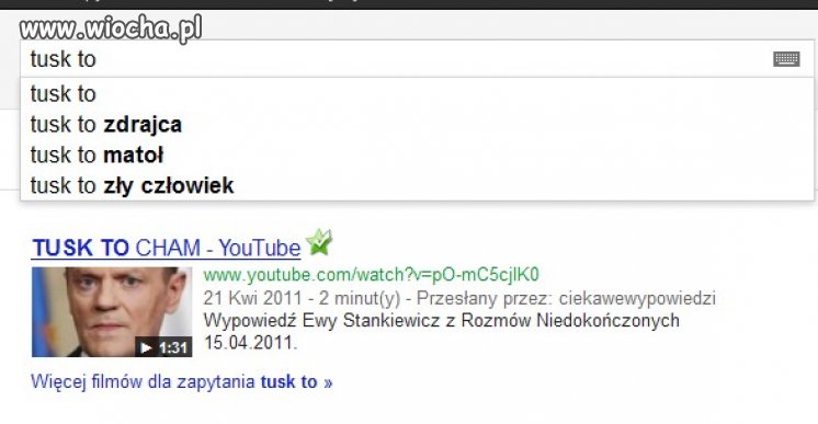 Co ludzię sądzą o Tusku...