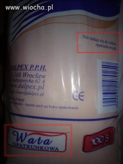 Wata opatrunkowa