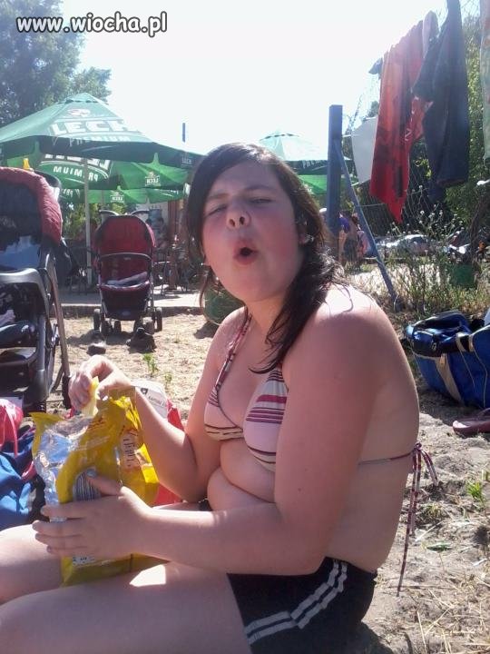 Niema to jak sweet focia na plaży 