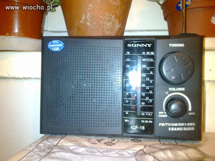 Nowiutkie firmowe radio... 