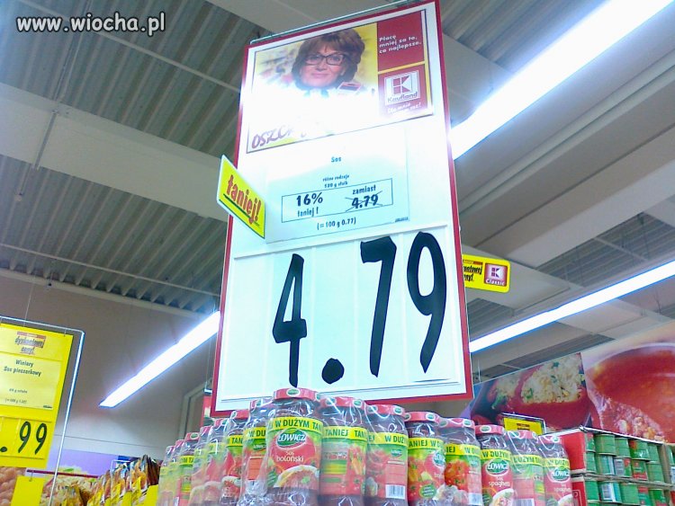Nie ma to jak promocja w Kauflandzie 16%
