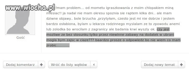 W ciąży przez ubranie