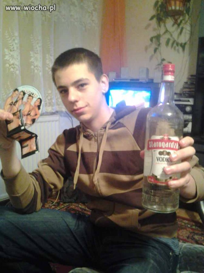 Lans szesnastolatka na wódkę...
