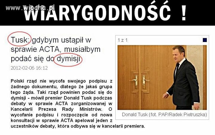 Wiarygodność polityków