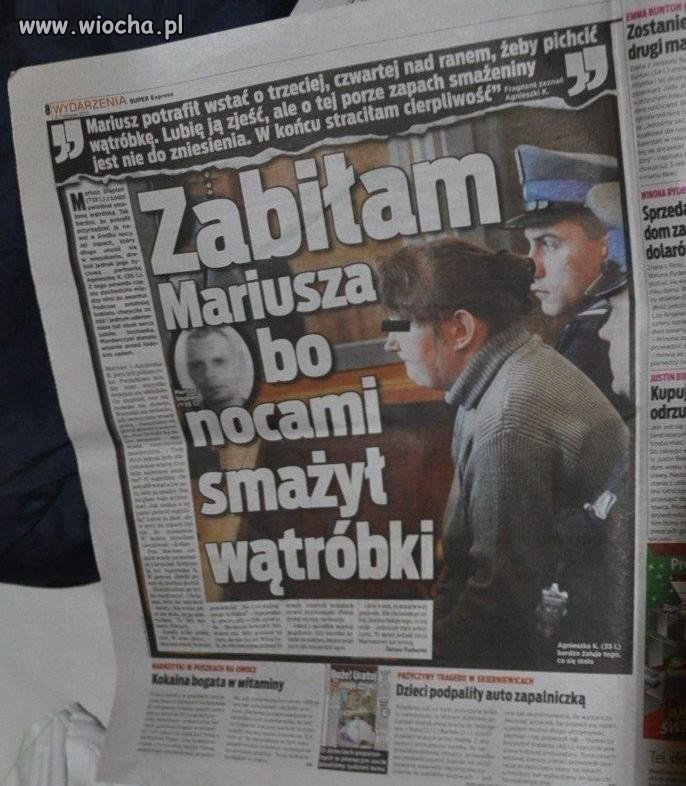 Nie smażcie nigdy wątróbek w nocy...