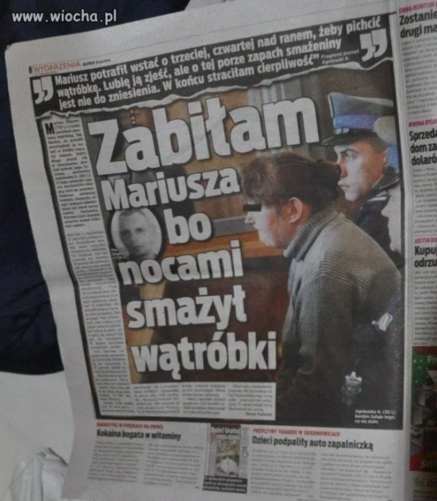 Nie smażcie nigdy wątróbek w nocy...