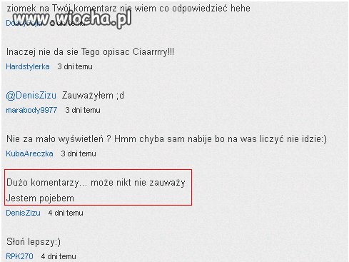 Coś mu się nie udało