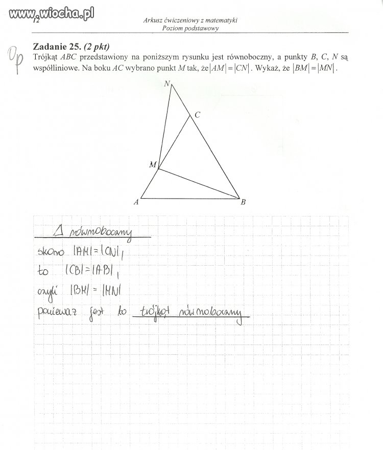 Próbna matura 2012