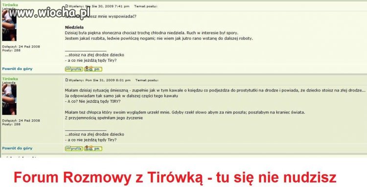 Rozmowy z Tirówką