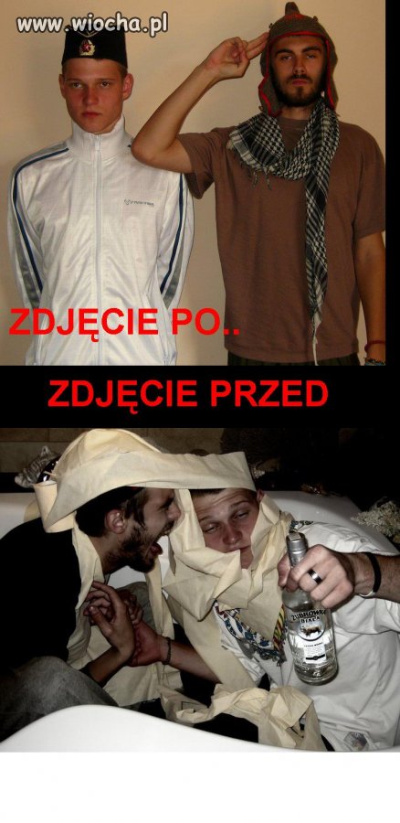BACZNOŚĆ! WÓDKA SIĘ SKOŃCZYŁA