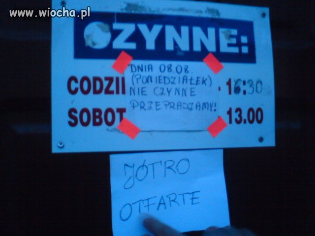 Jutro otwarte