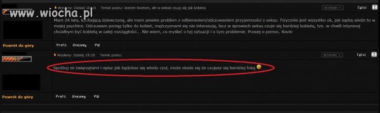 Jestem mężczyzną